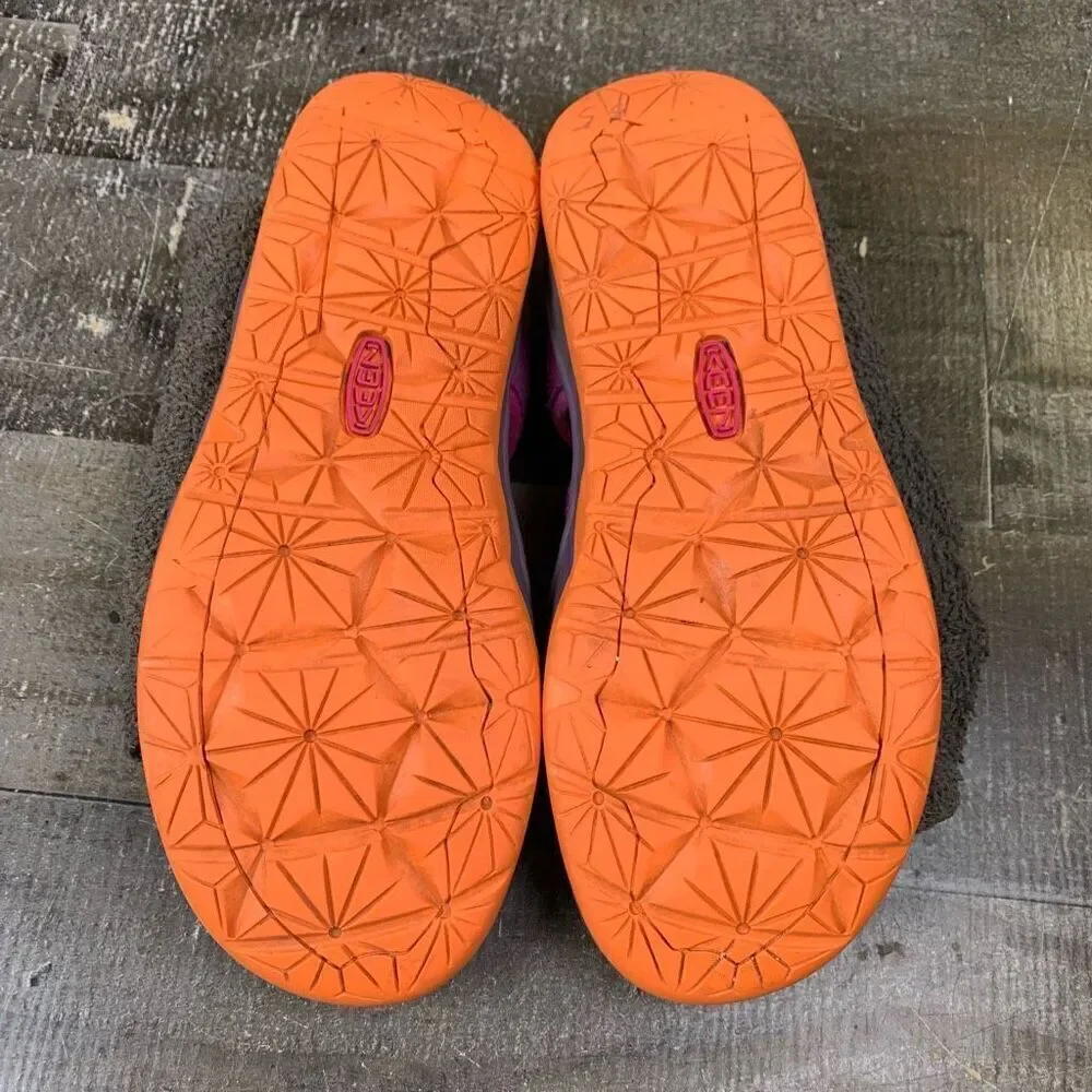 Keen Youth Size 3 Moxie Sandals Pink Orange Strappy Adjustable Slip On Shoes